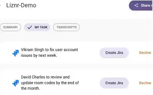 Liznr  from Chrome web store to be run with OffiDocs Chromium online