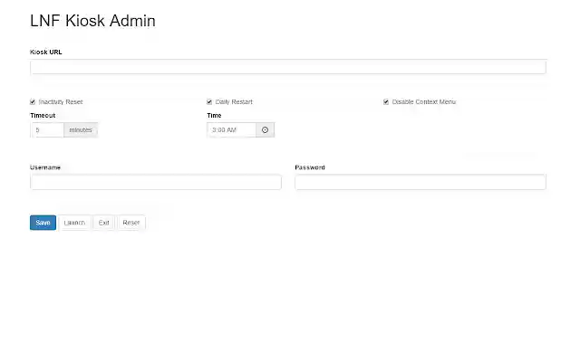 lnf kiosk  from Chrome web store to be run with OffiDocs Chromium online