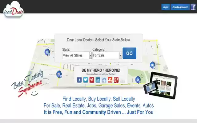 localDealr de Chrome web store para ejecutarse con OffiDocs Chromium en línea