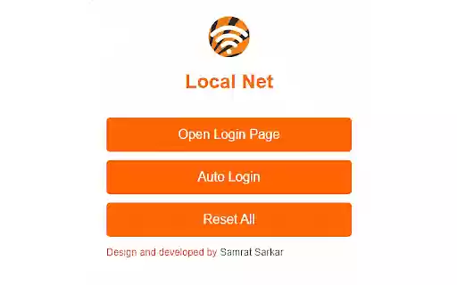 Local Net  from Chrome web store to be run with OffiDocs Chromium online