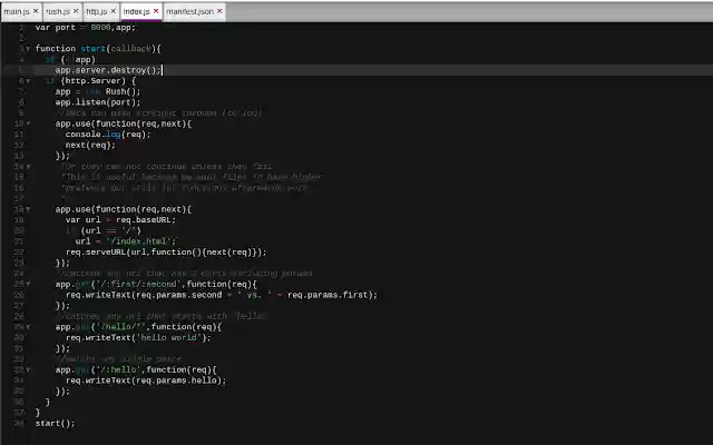 Local Rush  from Chrome web store to be run with OffiDocs Chromium online