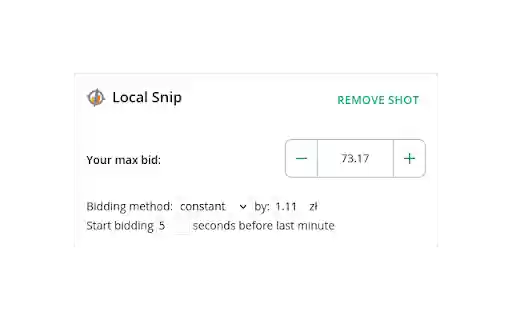 Local Snip for Allegro Lokalnie  from Chrome web store to be run with OffiDocs Chromium online