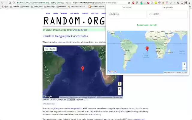 Location on a popup map from LatLng input from Chrome web store to be run with OffiDocs Chromium online Location on a popup map from LatLng input from Chrome web store to be run with OffiDocs Chromium online