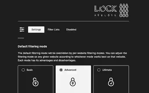 Lock Adblock  from Chrome web store to be run with OffiDocs Chromium online