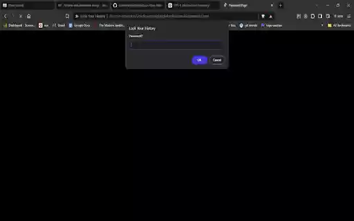 Lock Your History from Chrome web store to be run with OffiDocs Chromium online Lock Your History from Chrome web store to be run with OffiDocs Chromium online