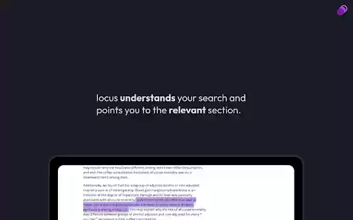 Locus — Smart CTRL + F  from Chrome web store to be run with OffiDocs Chromium online