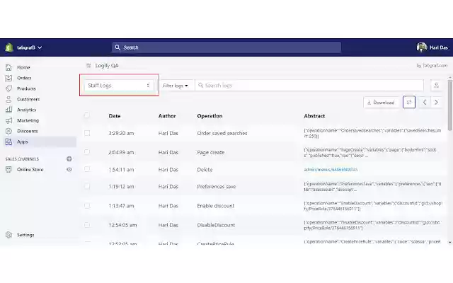 Logify  from Chrome web store to be run with OffiDocs Chromium online