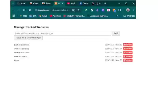 LoginKeeper  from Chrome web store to be run with OffiDocs Chromium online
