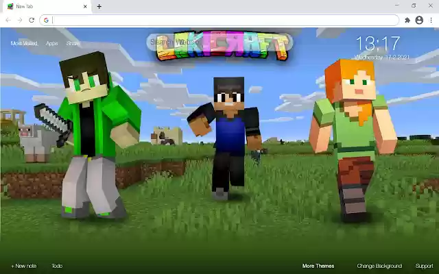 Lokicraft  from Chrome web store to be run with OffiDocs Chromium online