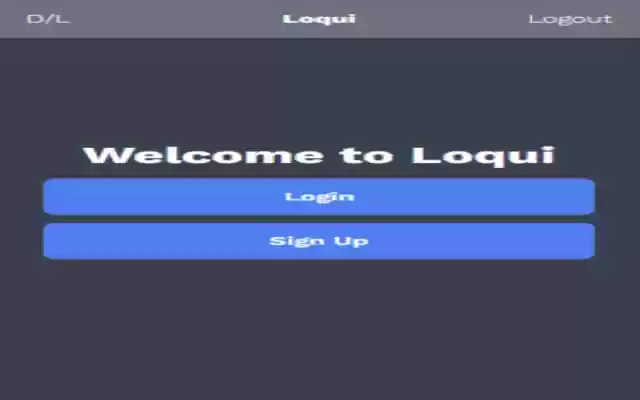 Loqui from Chrome web store to be run with OffiDocs Chromium online Loqui from Chrome web store to be run with OffiDocs Chromium online
