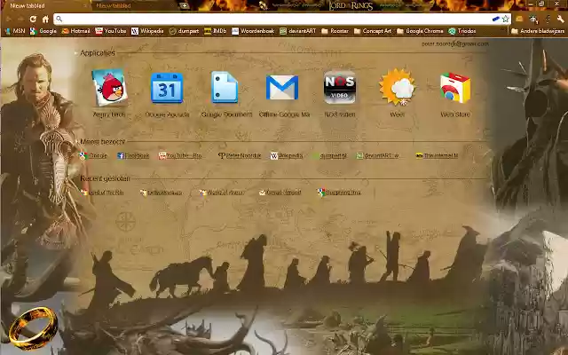 Lord of the Rings  from Chrome web store to be run with OffiDocs Chromium online