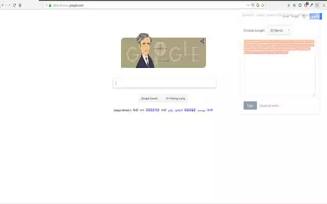 Loremi  from Chrome web store to be run with OffiDocs Chromium online