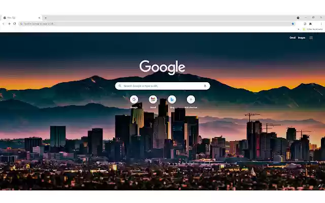 Los Angeles Theme  from Chrome web store to be run with OffiDocs Chromium online