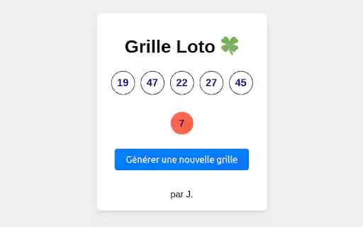 Loto  from Chrome web store to be run with OffiDocs Chromium online