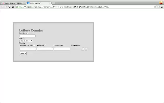 OffiDocs Chromium 온라인으로 실행되는 Chrome 웹 스토어의 복권 카운터