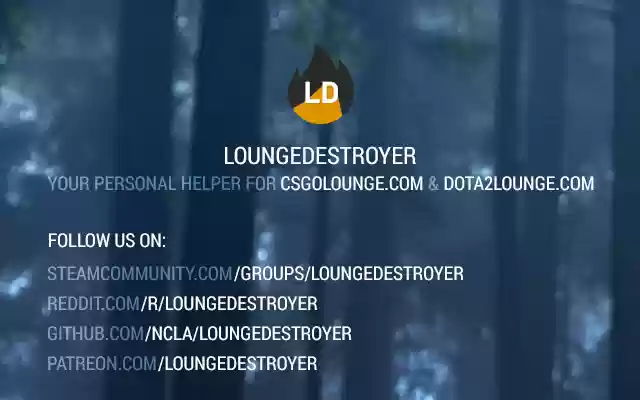 LoungeDestroyer  from Chrome web store to be run with OffiDocs Chromium online