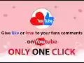 Love all your fans Comments on YouTube  from Chrome web store to be run with OffiDocs Chromium online