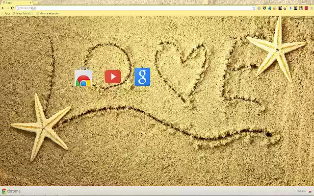 Love Written in the Sand from Chrome web store to be run with OffiDocs Chromium online Love Written in the Sand from Chrome web store to be run with OffiDocs Chromium online