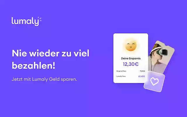 Lumaly Gutscheine  Cashback  from Chrome web store to be run with OffiDocs Chromium online