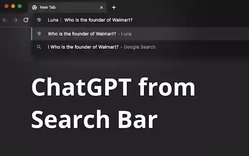 Luna ChatGPT for Chrome  from Chrome web store to be run with OffiDocs Chromium online