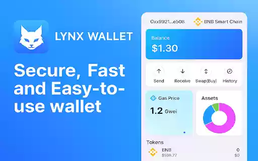 Lynx Wallet  from Chrome web store to be run with OffiDocs Chromium online