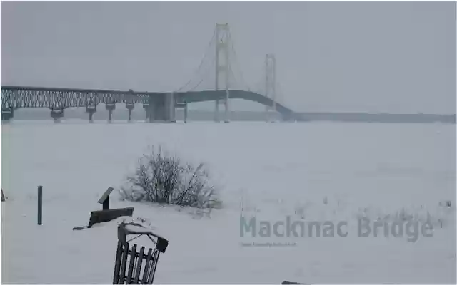 Mackinac Bridge  from Chrome web store to be run with OffiDocs Chromium online