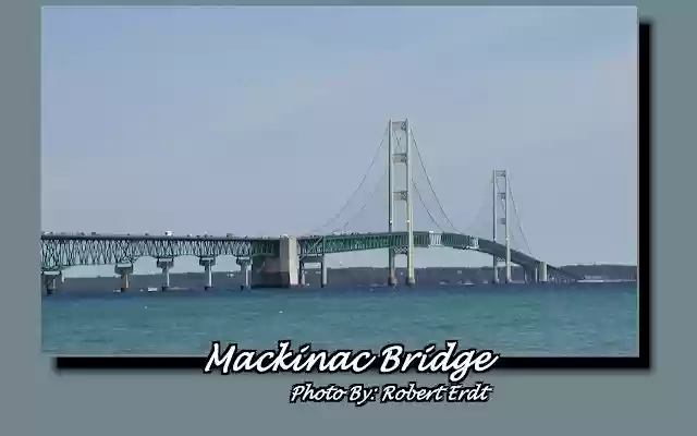 Mackinac Bridge Summer  from Chrome web store to be run with OffiDocs Chromium online