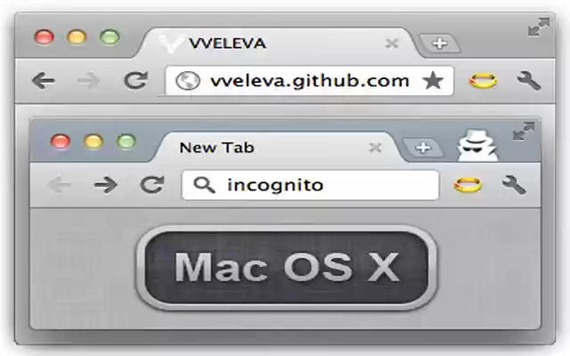 Mac OS X Simple Theme de Chrome web store se ejecutará con OffiDocs Chromium en línea