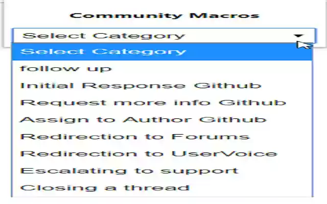 Macros for forums  from Chrome web store to be run with OffiDocs Chromium online