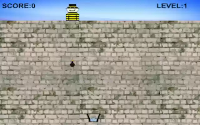 Mad Bomber  from Chrome web store to be run with OffiDocs Chromium online