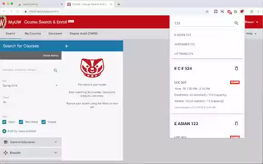 MadCourse  from Chrome web store to be run with OffiDocs Chromium online