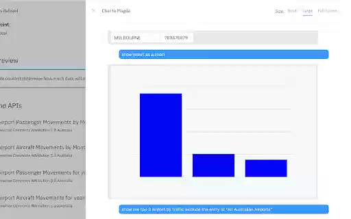 Magda LLM Service Worker  from Chrome web store to be run with OffiDocs Chromium online