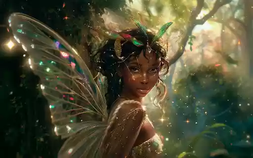 magical fairy in the forest  from Chrome web store to be run with OffiDocs Chromium online