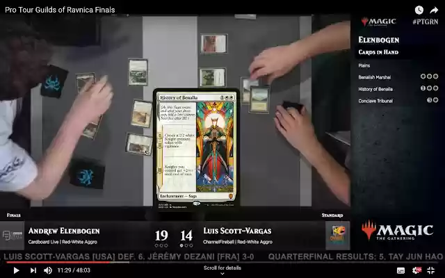 Magic Card Zoom  from Chrome web store to be run with OffiDocs Chromium online