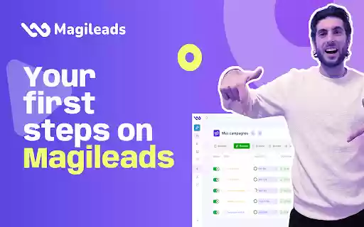 Magileads  from Chrome web store to be run with OffiDocs Chromium online