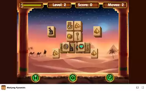 Mahjong Pyramids Match tiles and conquer ancient puzzles! from Chrome web store to be run with OffiDocs Chromium online Mahjong Pyramids Match tiles and conquer ancient puzzles! from Chrome web store to be run with OffiDocs Chromium online