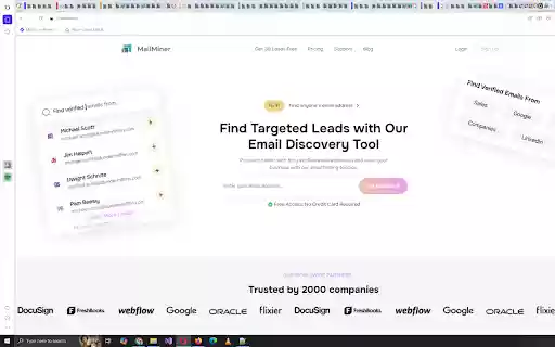 MailMiner từ cửa hàng web Chrome sẽ được chạy trực tuyến với OffiDocs Chromium MailMiner từ cửa hàng web Chrome sẽ được chạy trực tuyến với OffiDocs Chromium