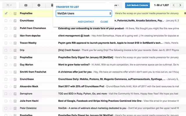 MailZak  from Chrome web store to be run with OffiDocs Chromium online