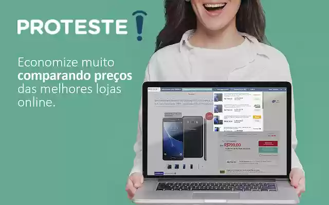 Mais Barato PROTESTE  from Chrome web store to be run with OffiDocs Chromium online