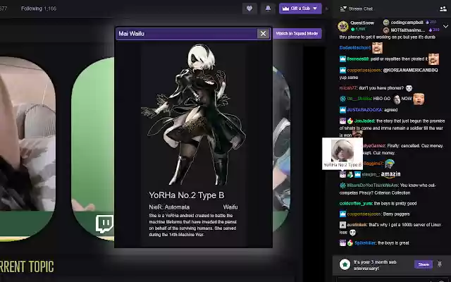 MaiWaifu from Chrome web store to be run with OffiDocs Chromium online MaiWaifu from Chrome web store to be run with OffiDocs Chromium online