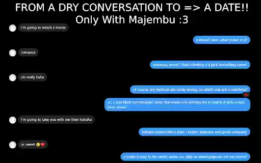 Majembu AI Messaging Assistant  from Chrome web store to be run with OffiDocs Chromium online