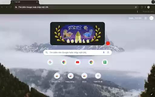 Majestic mountain cloud photo  from Chrome web store to be run with OffiDocs Chromium online
