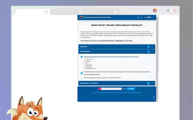 Make Money Online Freelancing (Checklist)  from Chrome web store to be run with OffiDocs Chromium online
