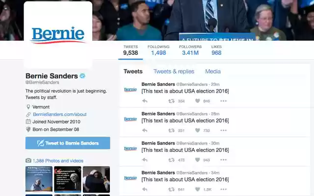 Make Twitter Great Again  from Chrome web store to be run with OffiDocs Chromium online
