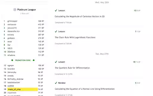 MA League Username Highlighter  from Chrome web store to be run with OffiDocs Chromium online