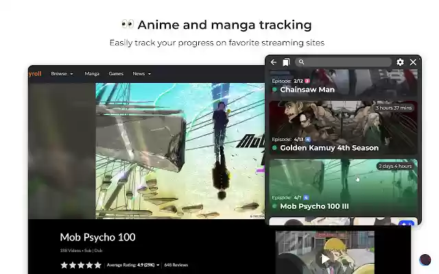 MAL Sync  from Chrome web store to be run with OffiDocs Chromium online