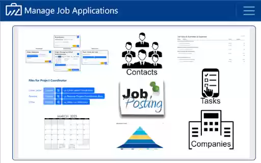 ManageJobApplications Job Posting Import  from Chrome web store to be run with OffiDocs Chromium online