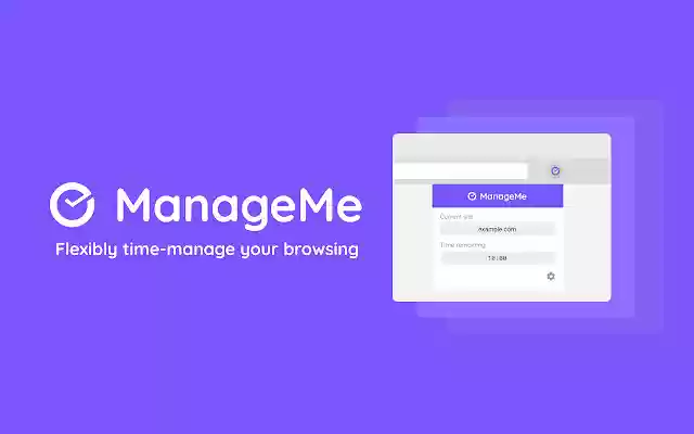ManageMe from Chrome web store to be run with OffiDocs Chromium online ManageMe from Chrome web store to be run with OffiDocs Chromium online