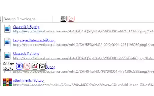 Manage Your Downloads  from Chrome web store to be run with OffiDocs Chromium online
