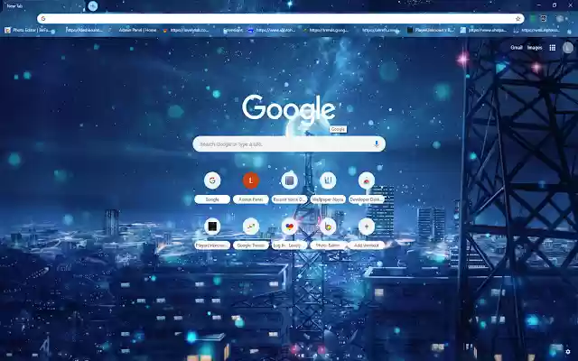 Manga Anime Theme  from Chrome web store to be run with OffiDocs Chromium online